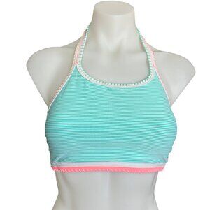 So JUNIOR size S(3-5) M(7-9) XL(15-17) Swim Pop Stitch Ribbed High Neck